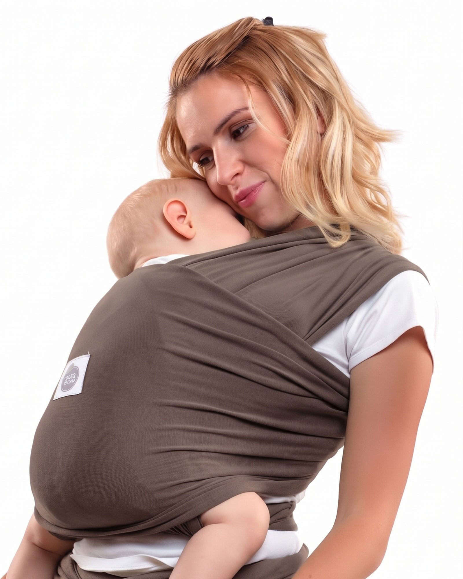 Hug Bug marama za nošenje beba — Braon